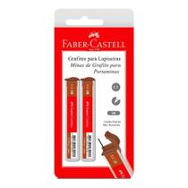 Grafite 0.5mm 2B Média 2 Tubos com 24 Unidades - Faber-Castell