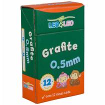 Grafite 0.5mm hb tubo com 12 minas / 12tb / leonora