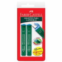 Grafite 0.7mm 2b estojo com 24 minas / c/2tb / faber