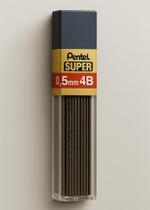 Grafite 4B 0.5mm Pentel Elegância e performance superior