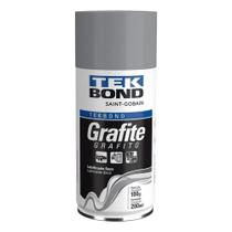 Grafite Lubrificante Tekbond Spray Seco 200ml 100g Grafite Lubrificante Tekbond Spray Seco 200ml 100g
