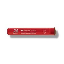 Grafite para lapiseiras 0.5mm HB Faber-Castell 24 minas Grafite para lapiseiras 0.5mm HB Faber-Castell 24 minas