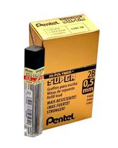 Grafite Pentel 0,5mm 2b - 12 Estojos Com 12 Minas Cada Grafite Pentel 0,5mm 2b - 12 Estojos Com 12 Minas Cada