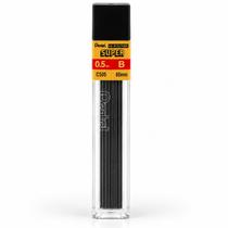 Grafite Pentel Hi-Polymer Super 0,5mm H 2H 4H B 2B 3B 12 Unidades Lapiseira Lettering Caligrafia Linha Guia Apaga Limpo Sem Manchar -