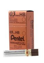 Grafite Pentel Original Hi-polymer 0,3mm HB Caixa Com 12 Tubos Grafite Pentel Original Hi-polymer 0,3mm HB Caixa Com 12 Tubos
