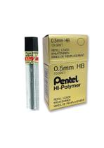 Grafite Pentel Original Hi-polymer 0,5mm HB Caixa Com 12 Tubos Grafite Pentel Original Hi-polymer 0,5mm HB Caixa Com 12 Tubos