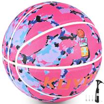 Grafite rosa de basquete KUYOTQ tamanho 6 28,5 cm para meninas e mulheres