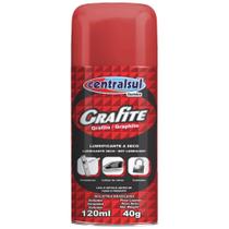 Grafite Spray Lubrificante 120ml Centralsul 002096-6 Grafite Spray Lubrificante 120ml Centralsul 002096-6