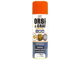 Grafite Spray Lubrificante a Seco Alta Performance 300ml Orbi Química - Baixa Granulação Grafite Spray Lubrificante a Seco Alta Performance 300ml Orbi Química - Baixa Granulação