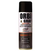 Grafite SPRAY Orbigraf Lubrificante Seco 300ML ORBI Quimica Grafite SPRAY Orbigraf Lubrificante Seco 300ML ORBI Quimica