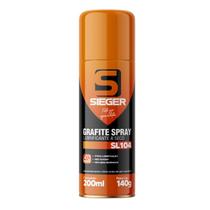 Grafite Spray Sieger SL104 200ml Lubrificante Seco Auto