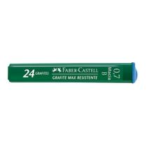 Grafite Técnico 0.7mm B Tubo c/ 24 Minas FABER-CASTELL Grafite Técnico 0.7mm B Tubo c/ 24 Minas FABER-CASTELL