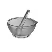 Gral (Almofariz) De Vidro Com Pistilo 250Ml