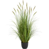 Grama Artificial de Typha KOL 91cm para Ambientes Internos e Externos