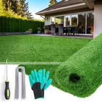 Grama Artificial PICK FOR LIFE 122x183cm com Furos de Drenagem