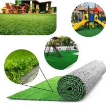 Grama Sintética Decorativa Jardim (24m2) 12m X 2,00m 12mm