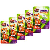 Graminha Digestiva Para Gatos Cat & Dog Petshop 50Gr 5un