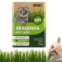 Graminha para gatos natural Zoe Pet eliminação de pelos e digestão - ZoePet