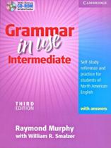 Grammar In Use Intermediate-student's Book With Answers And Cd-rom - Third Edition - Cambridge Unive -