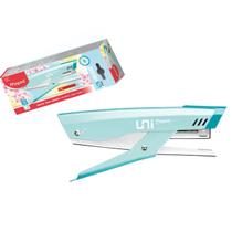 Grampeador Alicate Metal Com 400 Grampos Escritórios