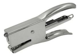 Grampeador Alicate Profissional Cromado Para Papel Para 25 folhas + 1000 Grampos 26/6 Grampeador Alicate Profissional Cromado Para Papel Para 25 folhas + 1000 Grampos 26/6