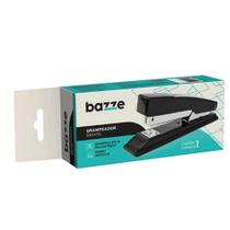 Grampeador B5945G - 26/6 - 30 Folhas - Metálico - Preto - Caixa C/1 un - Bazze