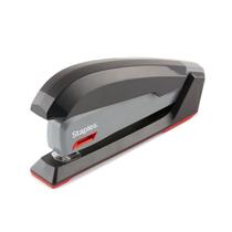 Grampeador de Mesa One-Touch - 20 Folhas - Cinza/Preto/Vermelho