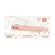 Grampeador de Mesa Ouro Rose para 20 Folhas Tilibra 352403