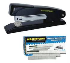 Grampeador de metal mp 301 + grampos 26/6 Grampeador de metal mp 301 + grampos 26/6