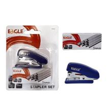 Grampeador eagle 868c min iazul +1000 grampos 26/6