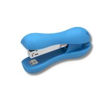 Grampeador emborrachado azul para 20fls base de 13,3cm blister c/ 1un brw gp0302