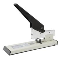 Grampeador grande 100 folhas profissional executivo escritorio com reguladar a distancia de papel