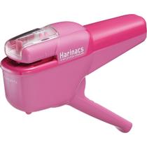 Grampeador KOKUYO SLN-MSH110P Harinacs sem grampos 10 folhas rosa Grampeador KOKUYO SLN-MSH110P Harinacs sem grampos 10 folhas rosa