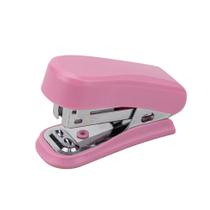 Grampeador Le com Grampos 24/6 até 15 Folhas Rosa Pastel