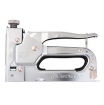 Grampeador manual, metal, com ajuste