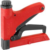 Grampeador Manual Rocama 106/r Vermelho Com Regulador De Pressão Para Tapeçaria E Uso Doméstico Grampeador Manual Rocama 106/r Vermelho Com Regulador De Pressão Para Tapeçaria E Uso Doméstico