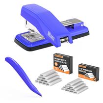 Grampeador Marsrock Swing-Arm com capacidade para 50 folhas, azul Grampeador Marsrock Swing-Arm com capacidade para 50 folhas, azul