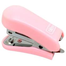 Grampeador Mini G101 c/ extrator de grampos Tilibra Cor Rosa