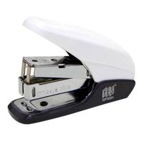 Grampeador Mini Light Force Yes Branco 24/6 24/8 com Extrator Mola Resistente Retração Automática Grampeador Mini Light Force Yes Branco 24/6 24/8 com Extrator Mola Resistente Retração Automática