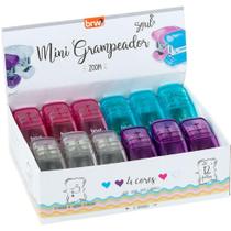 Grampeador Mini P/10FLS 6CM PLAST. AZ/VM/AM/VD DP.C/12 Grampeador Mini P/10FLS 6CM PLAST. AZ/VM/AM/VD DP.C/12