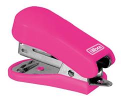 Grampeador Mini para 12 folhas G101 Pink Tilibra