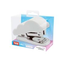Grampeador Mini Plástico 15 Folhas Tris Holic Nuvem Grampeador Mini Plástico 15 Folhas Tris Holic Nuvem