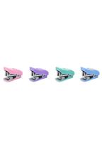 Grampeador mini T312 26/6 18 folhas Plástico Cor pastel Tris Grampeador mini T312 26/6 18 folhas Plástico Cor pastel Tris