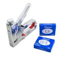 Grampeador Para Tapeceiro 3x1 Alta Pressão Grampos U t Reto