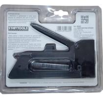 Grampeador Para Tapeceiro Profissional com 100 Grampos 8mm Preto Resistente Grampeador Para Tapeceiro Profissional com 100 Grampos 8mm Preto Resistente