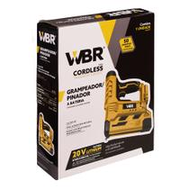 Grampeador Pinador Com Led A Bateria 20V - Wagner ( WBR )