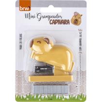 Grampeador Plástico Capivara 20 Folhas com 100 Grampos (display com 6) Grampeador Plástico Capivara 20 Folhas com 100 Grampos (display com 6)