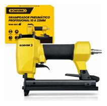 Grampeador Pneumático Profissional Grampo 10/22mm 100 Prego