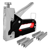 Grampeador Profissional Tapeceiro Alta Pressão Ajustável 4 a 14mm 300 Grampos Grampeador Profissional Tapeceiro Alta Pressão Ajustável 4 a 14mm 300 Grampos