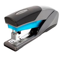 Grampeador Swingline Optima 25, capacidade para 25 folhas, azul e cinza